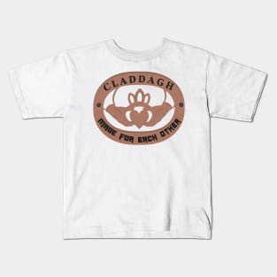 Claddagh Made for each other Kids T-Shirt